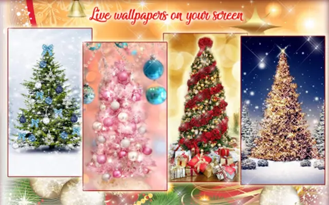 Christmas Tree Live Wallpaper android App screenshot 0