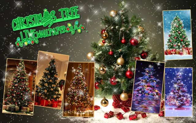 Christmas Tree Live Wallpaper android App screenshot 2