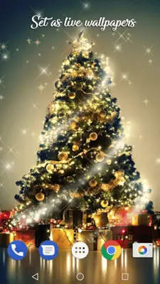 Christmas Tree Live Wallpaper android App screenshot 7