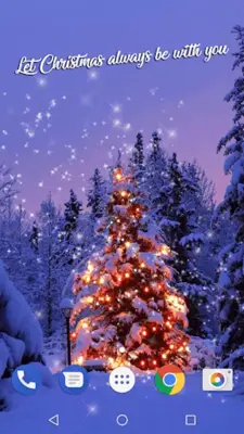 Christmas Tree Live Wallpaper android App screenshot 8